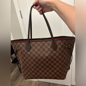 Louis Vuitton Brown Neverfull MM